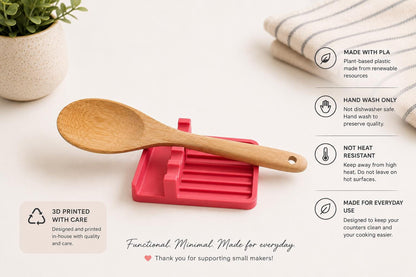 Repose-ustensiles imprimé en 3D | Organisateur de comptoir de cuisine, égouttoir