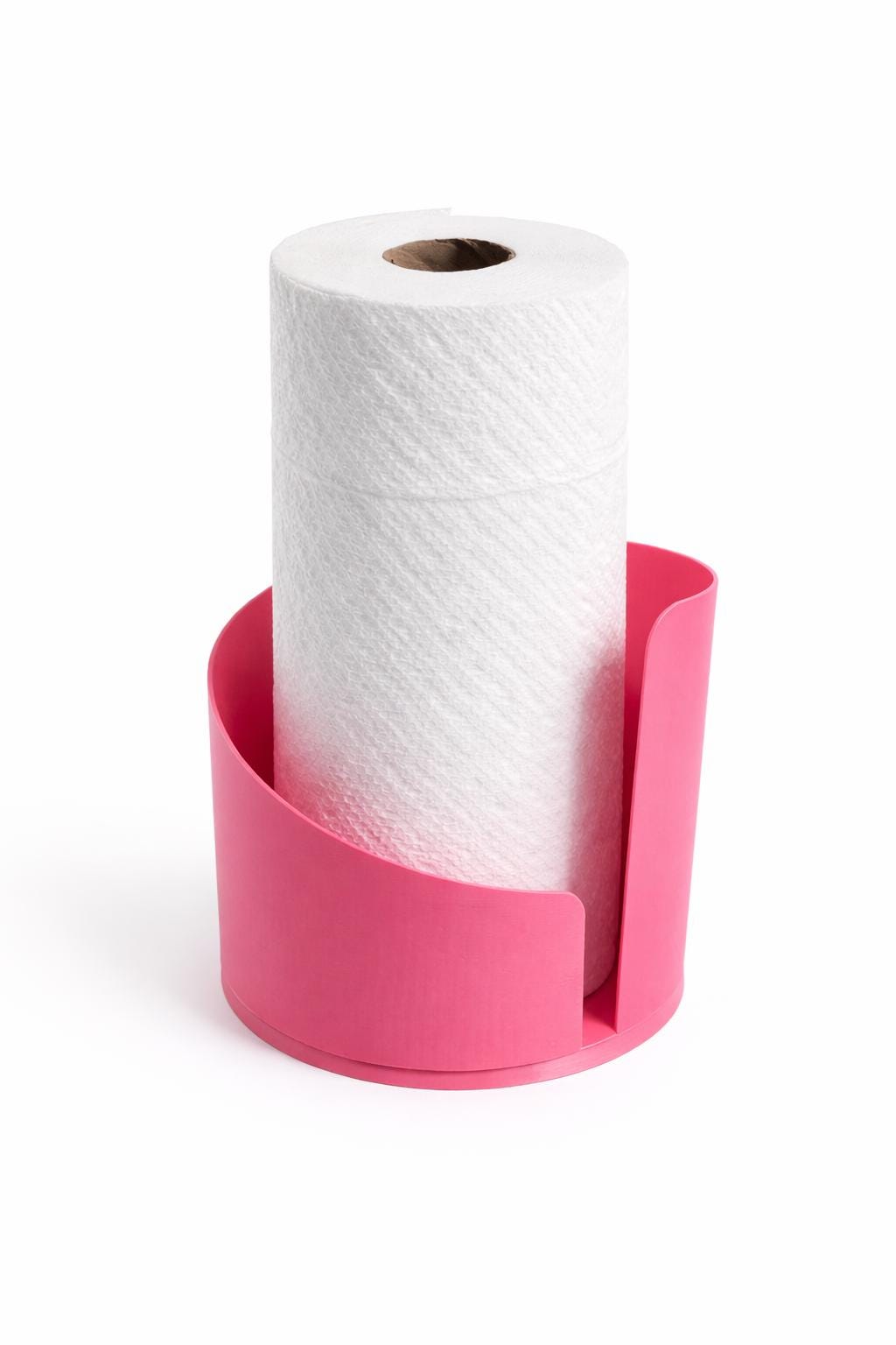 Support d'essuie-tout moderne imprimé en 3D | Accessoire d'organisation de comptoir de cuisine