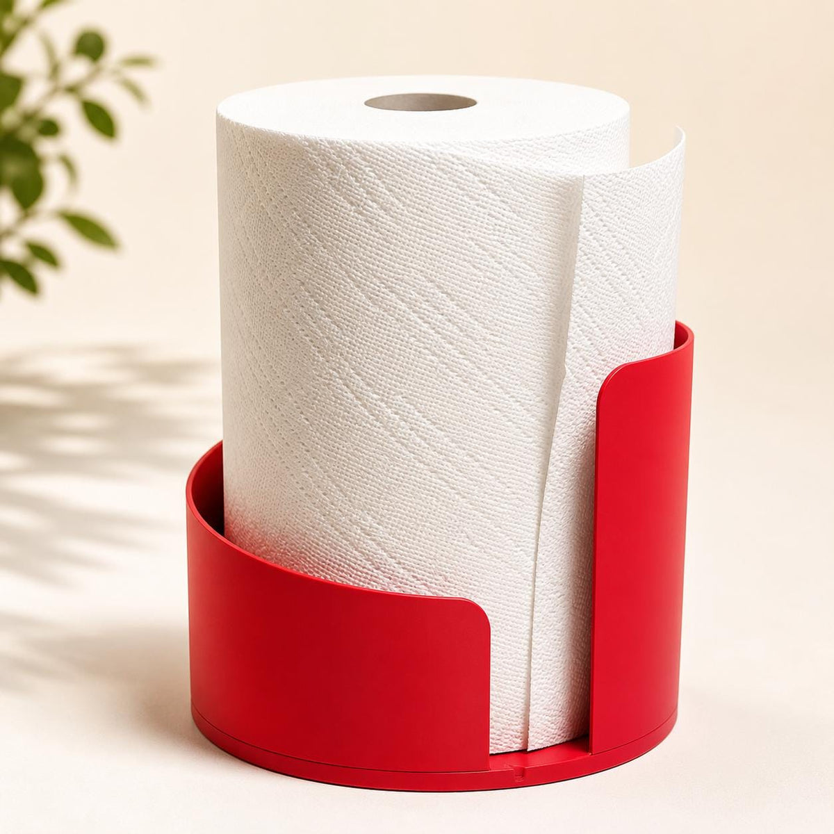 Support d'essuie-tout moderne imprimé en 3D | Accessoire d'organisation de comptoir de cuisine
